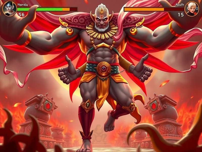 असुर का क्रोध गेम का मुख्य पात्र असुर