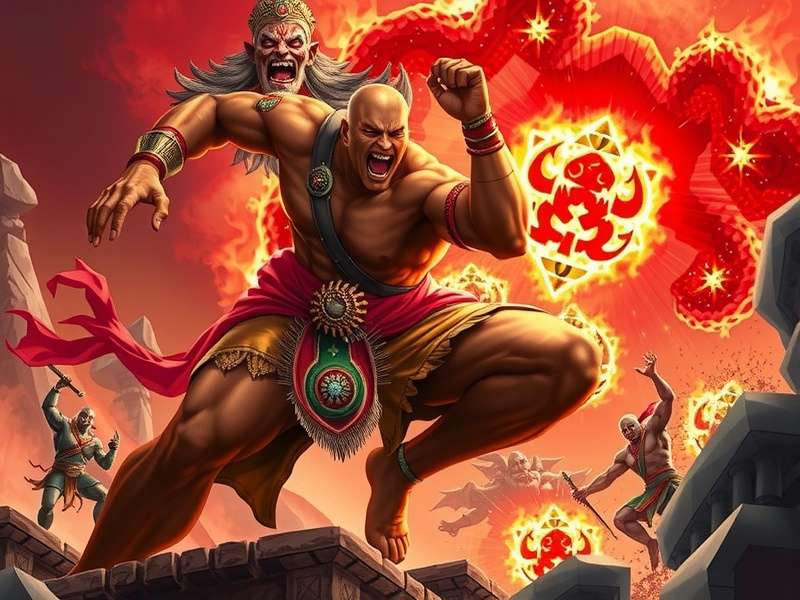 अगस्त असुर का क्रोध गेम कवर