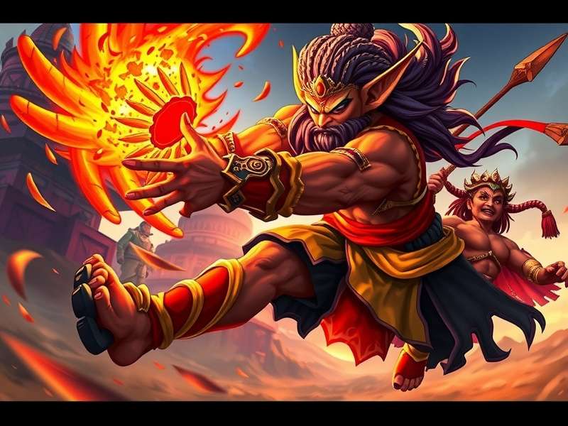 असुर का क्रोध एनीमे मुख्य छवि