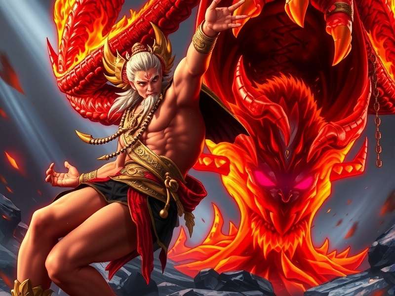 Yasha Asura's Wrath गेम इंटरफेस