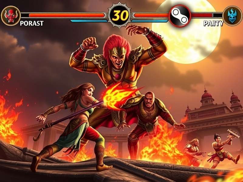 असुर का क्रोध कॉम्बैट सिस्टम