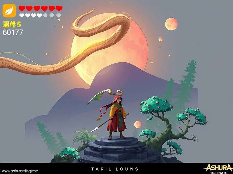 Artistic depiction of Asura, a multi-armed wrathful deity, engaged in epic battle