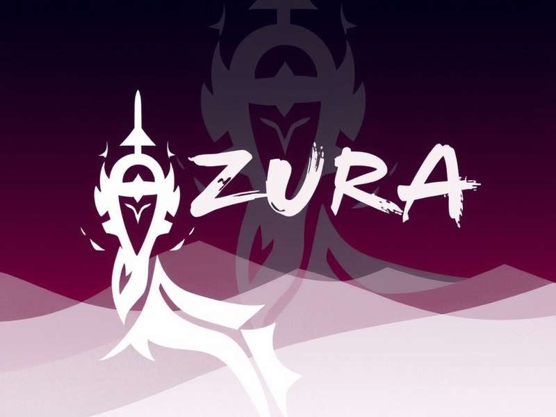 Asura in a powerful stance, emanating fiery wrath