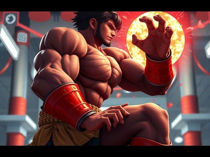 Kengan Asura intense fighting scene