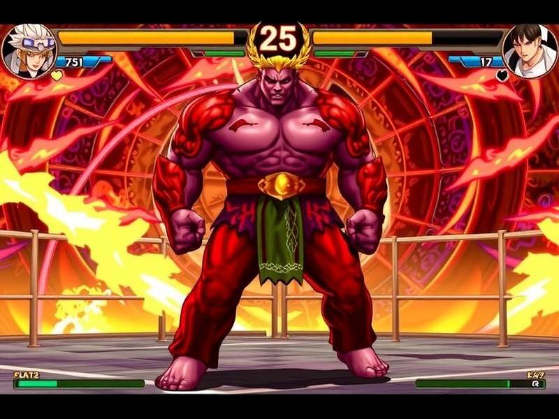 Asura unleashing his wrath against a massive deity