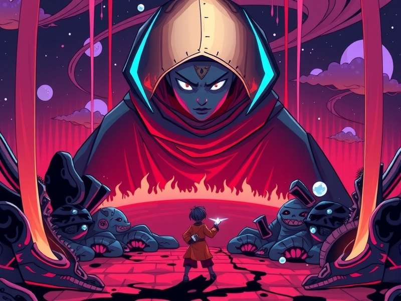 Epic cover art of Asura from the comic series, showcasing his multiple arms and fiery aura