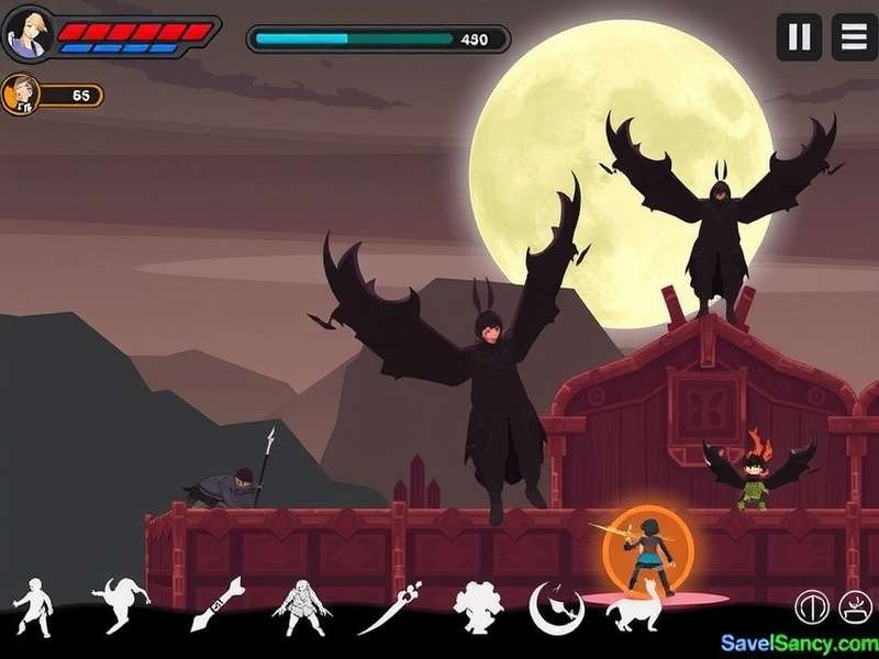 Asura Soul Eater character artwork engulfed in dark energy and souls