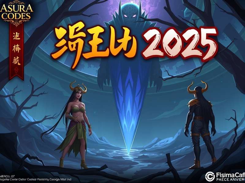 Asura Codes 2025 March – Exclusive redeem codes banner with golden highlights
